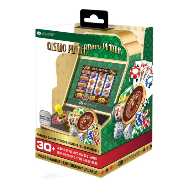 My Arcade Casino Player Portable Gaming Device