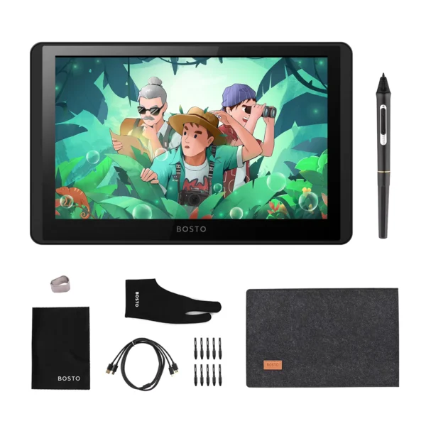 BOSTO BT-12HDT 11.6in HD Touchscreen Graphics Tablet