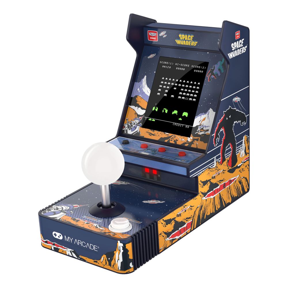 My Arcade Space Invaders Portable Retro Joystick Player