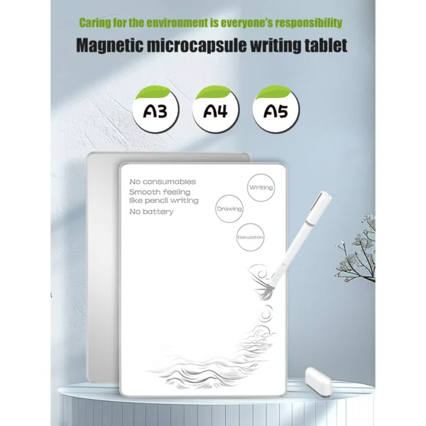 Aluminum Alloy LCD Writing Tablet with Magnetic Drawing Pad
