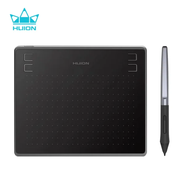 HUION HS64 6-Inch Digital Drawing Tablet with Stylus