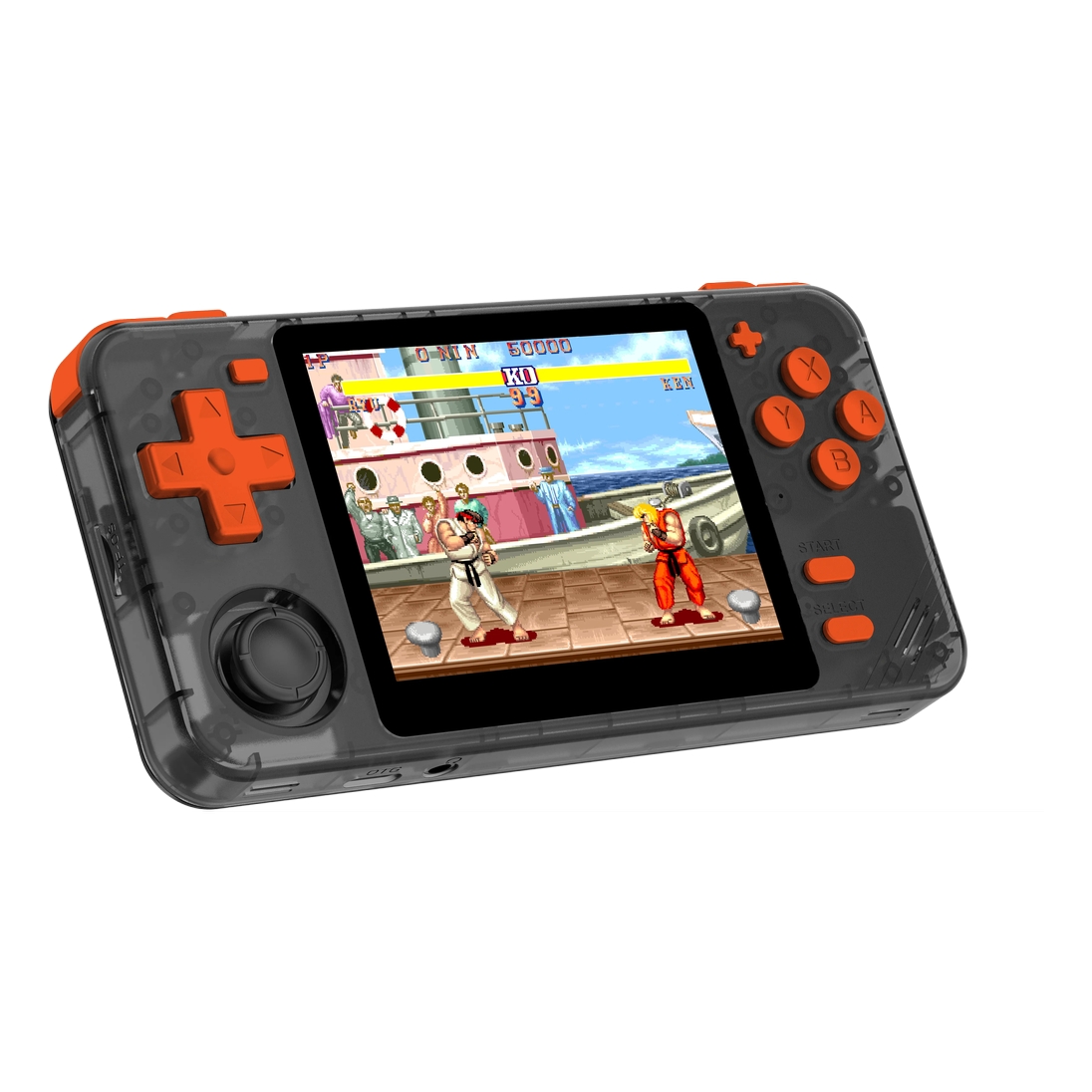 Porodo Retro Arcade Gaming Console Orange Black