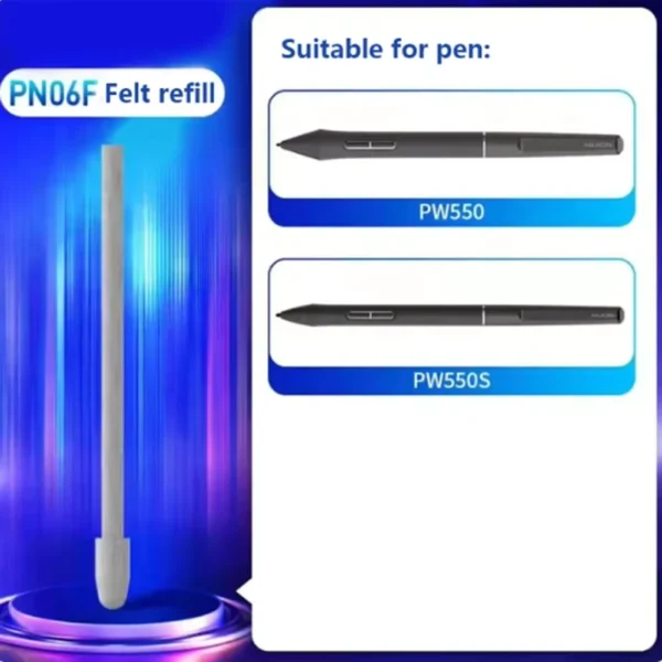 TABLIKE Felt Nibs for Huion Digital Drawing Pens PW550 Series