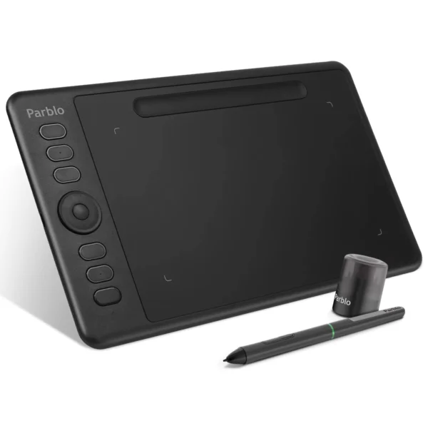 Parblo Intangbo S 7x4 Inch Graphic Tablet with Battery-Free Stylus