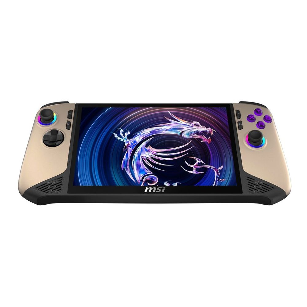 MSI Claw 8 AI+ Handheld Gaming Console 8" FHD+ Sandstorm