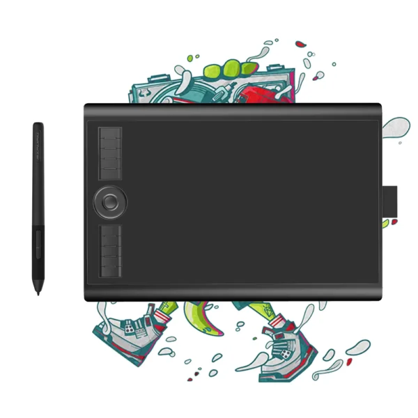 GAOMON M10K PRO 10x6.25" Drawing Tablet with Tilt & Touch