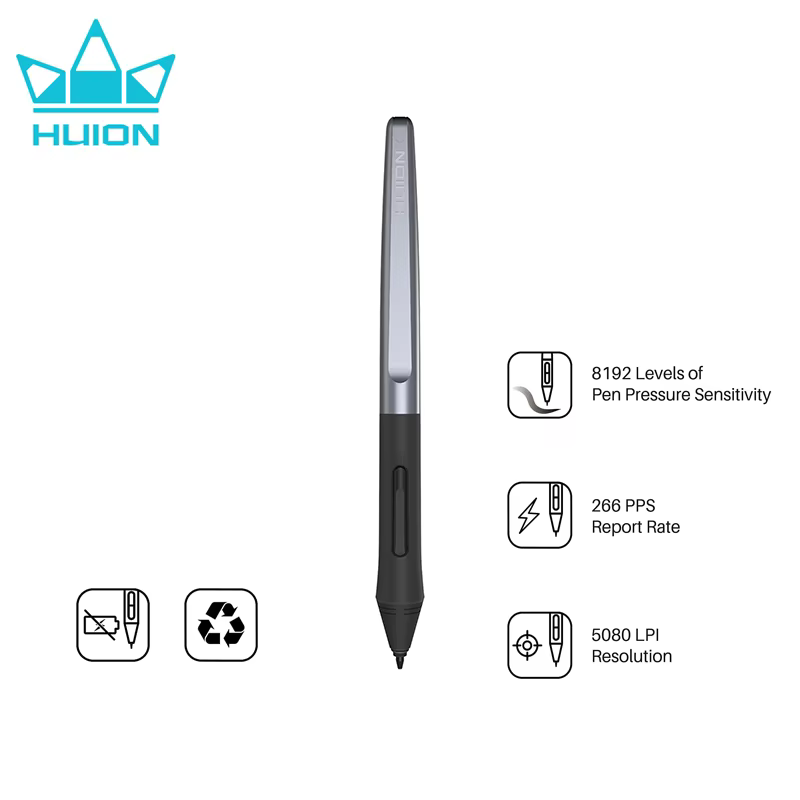 HUION PW100 Battery-Free Stylus for Huion Graphics Tablets product image
