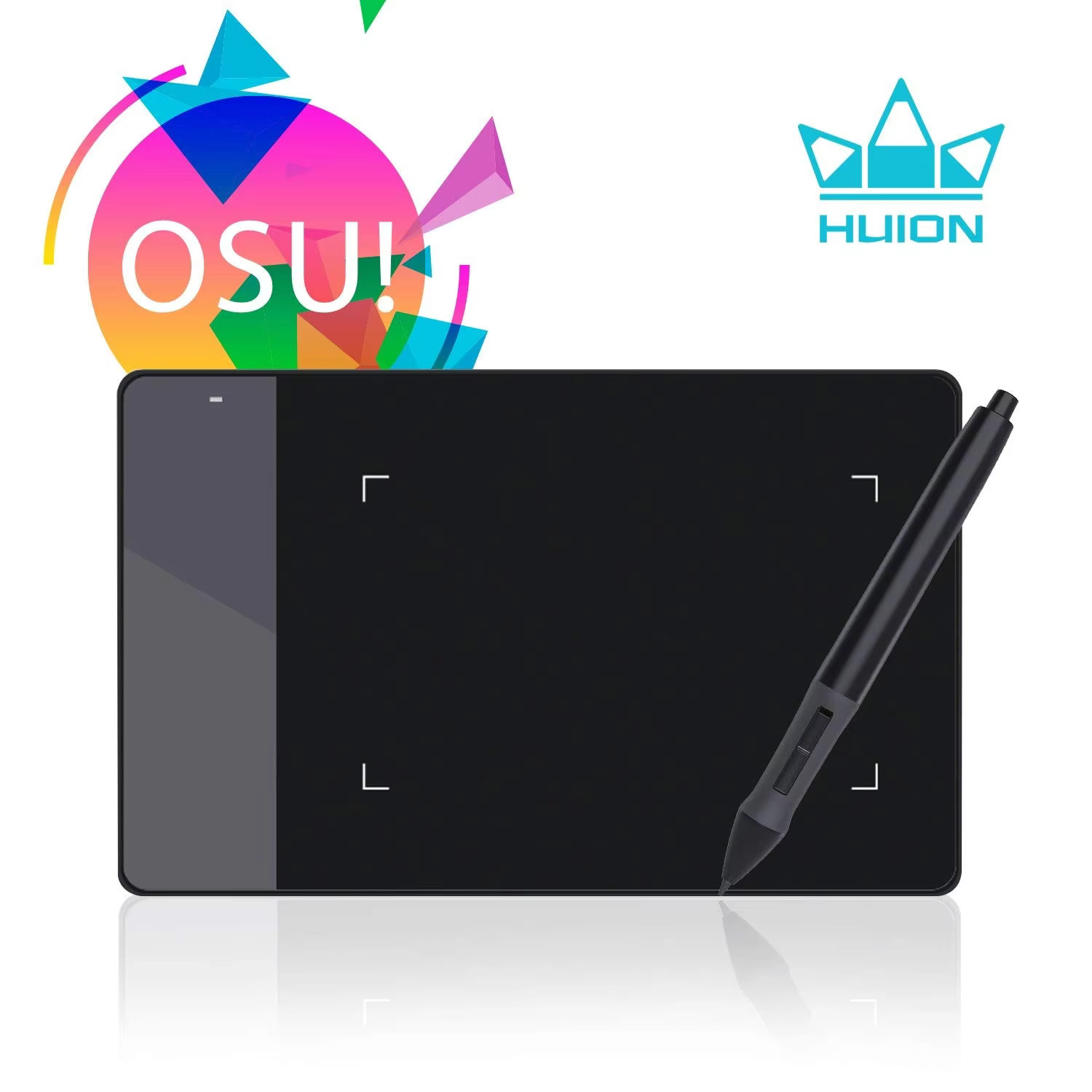 HUION 420 4′ Professional Graphic Drawing Tablet Black product image