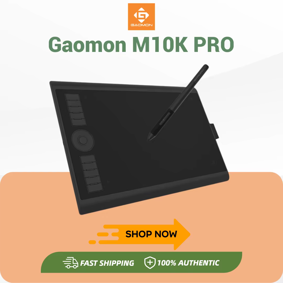 GAOMON M10K PRO 10 x 6.25 Inch Digital Art Tablet product image