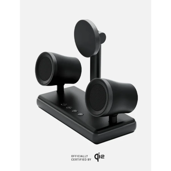 Energea Magaudio Stand 2-in-1 Wireless Charger & Speaker