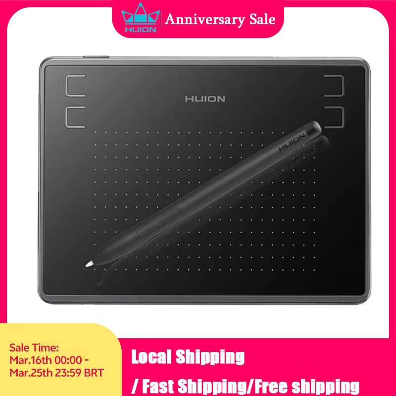 HUION H430P Drawing Tablet Portable Digital Pen Pad product image