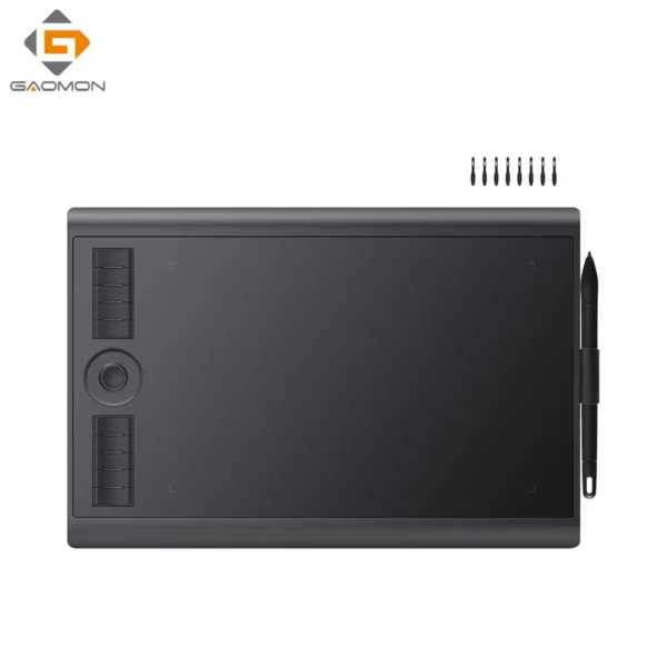 GAOMON M10K Graphic Tablet with 8192-Level Passive Stylus