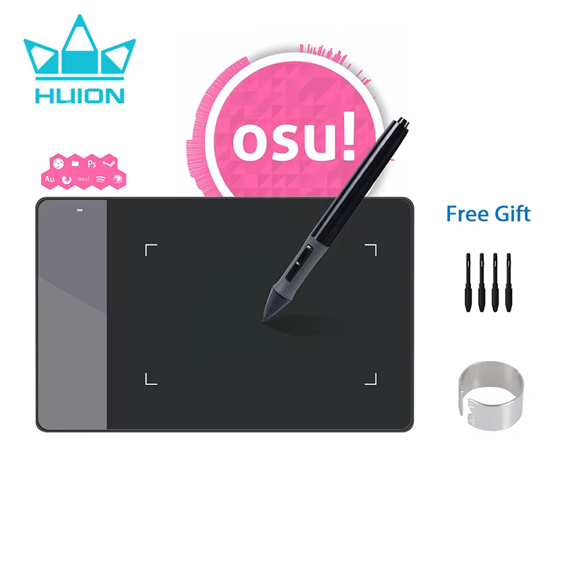 HUION 420 Compact Graphics Tablet for Drawing & Gaming product image