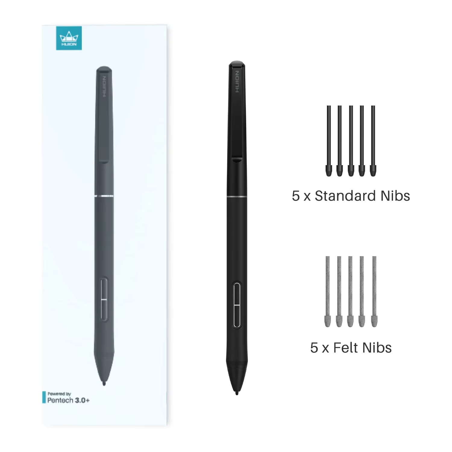 HUION PW550S Battery-free Slim Pen for Graphics Tablets product image