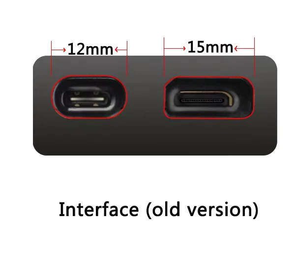 GAOMON 3-in-2 HDMI USB Power Cable for PD1560 PD1561 1.8m