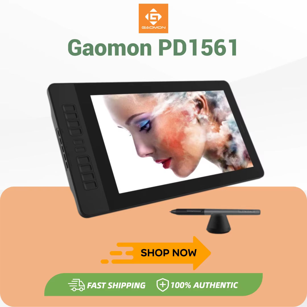GAOMON PD1561 15.6″ HD Drawing Tablet Monitor product image