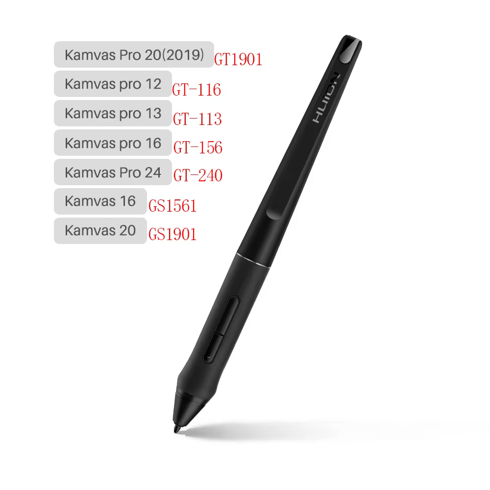 HUION PW507 Battery-Free Stylus Pen for Kamvas Pro Tablets product image