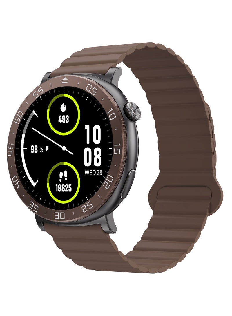 MYX PRO Aura Smartwatch with AMOLED & AI Voice Control