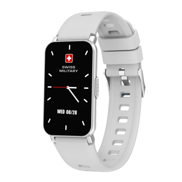 Rhine 3 Smartband with Calling - Grey Silicone Strap