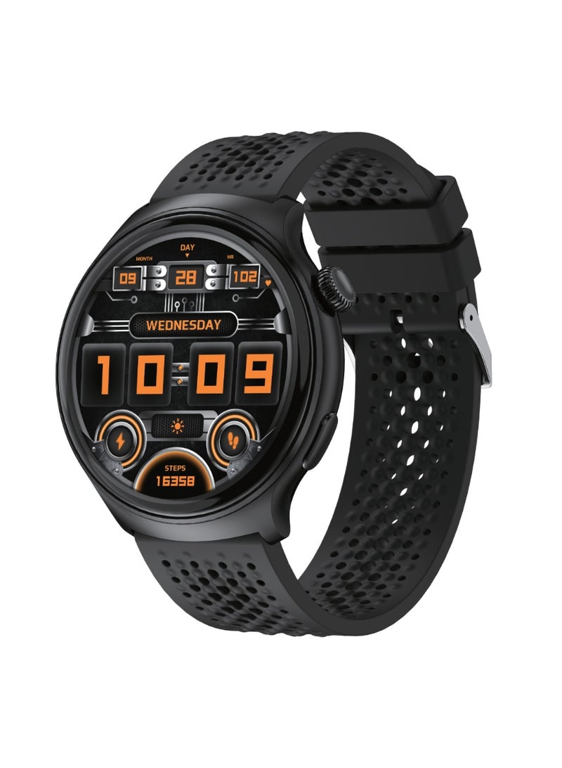 MYX PRO Fusion MT60 IP68 Full Touch Smartwatch Black