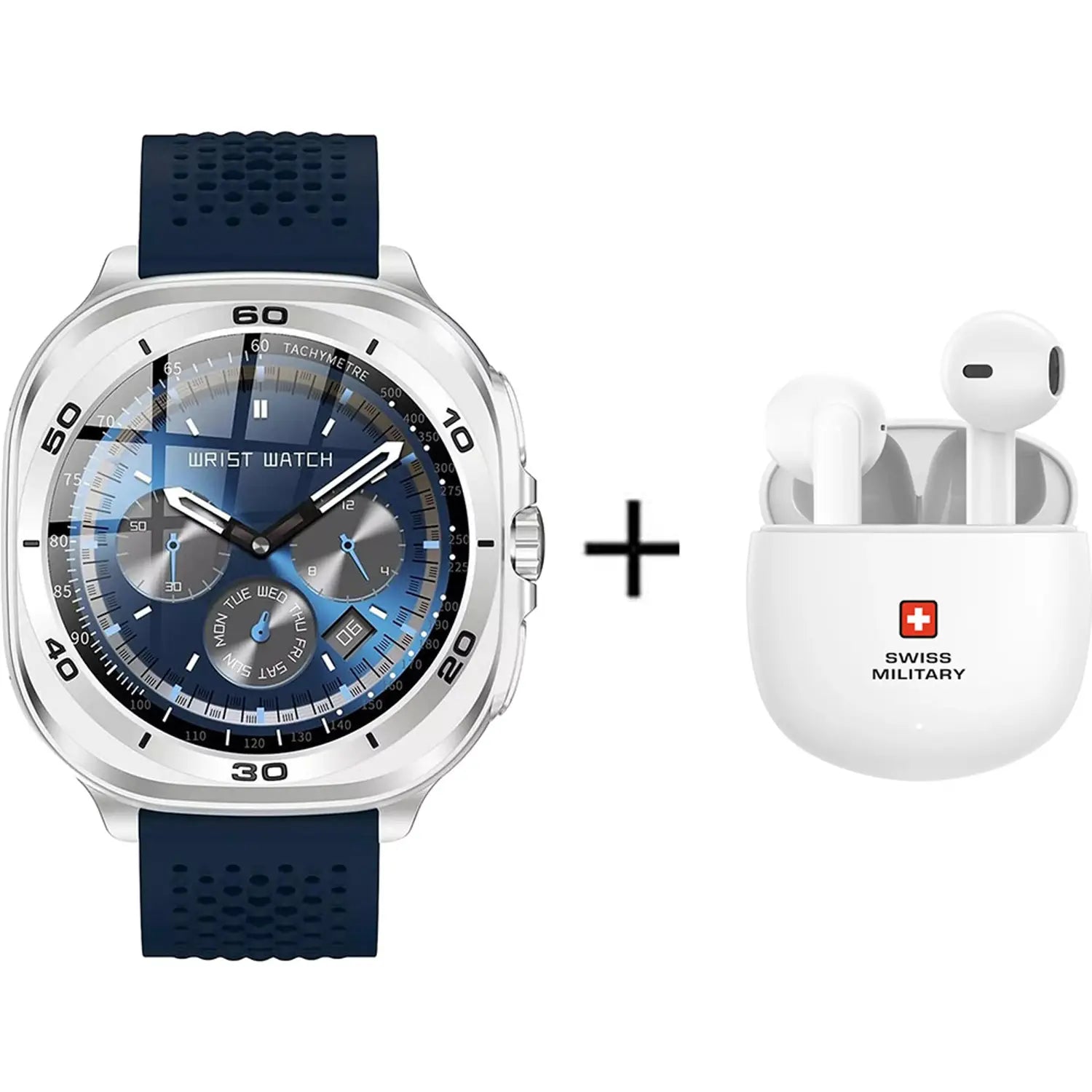 Swiss Military BD-DOM7SILF-BLU Victor6 Smart Watch