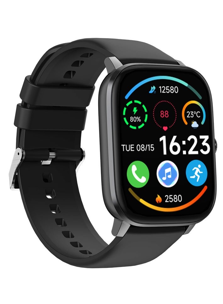 Grabit G-Crew Bluetooth Calling Smart Watch 2.01 Inch Black