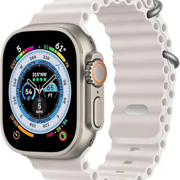 PROTECT Ocean Band Gold Watch Strap for Apple Watch