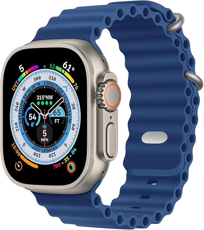 PROTECT Ocean Band Strap for Apple Watch 38/40/41mm Blue