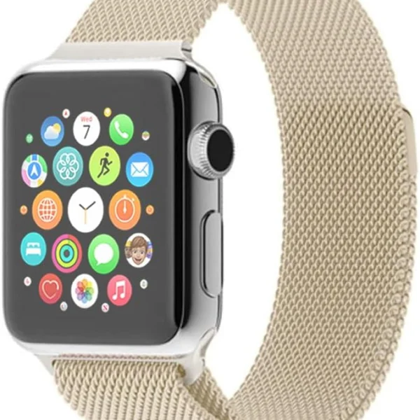 PROTECT Milanese Band Watch Strap for Apple Watch 38/40/41mm Gold
