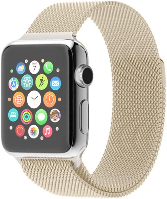 PROTECT Milanese Band Watch Strap for Apple Watch 38/40/41mm Gold