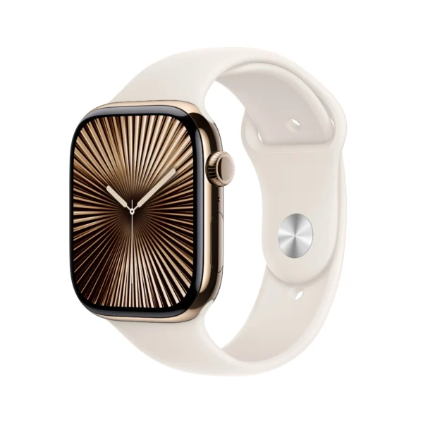 Apple Watch Series 10 46mm Gold Titanium GPS Cellular