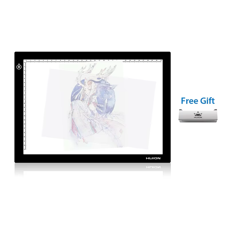 HUION L4S 17.7in Ultra-Thin Adjustable LED Light Pad