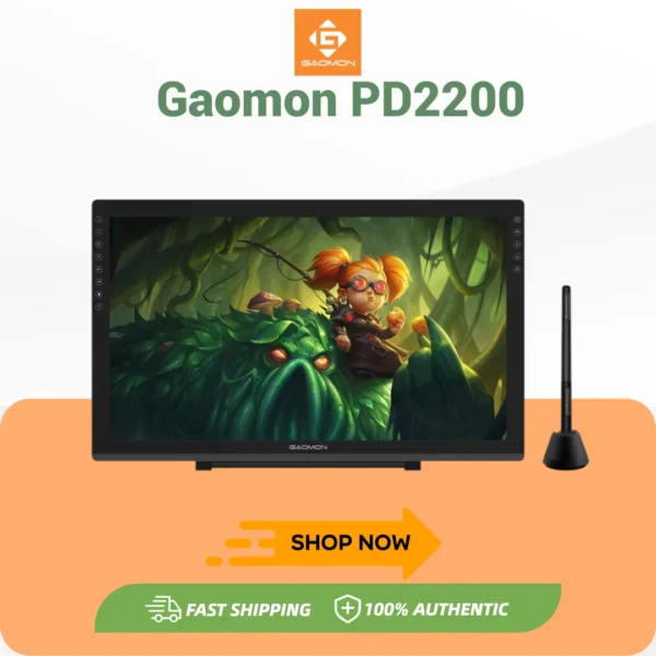 GAOMON PD2200 21.5" Anti-Glare Graphics Tablet Monitor