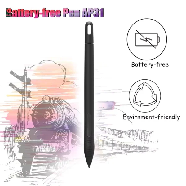 Gaomon Artpaint AP31 Battery-Free Stylus for M10K 2018