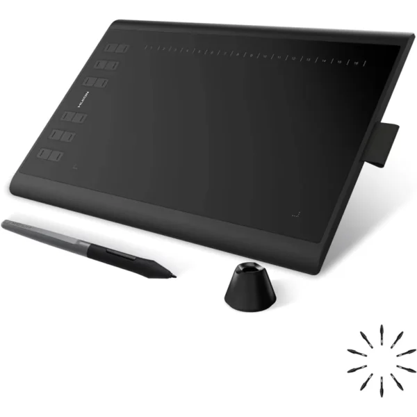 HUION Inspiroy H1060P 10.5-inch Drawing Tablet with Stylus