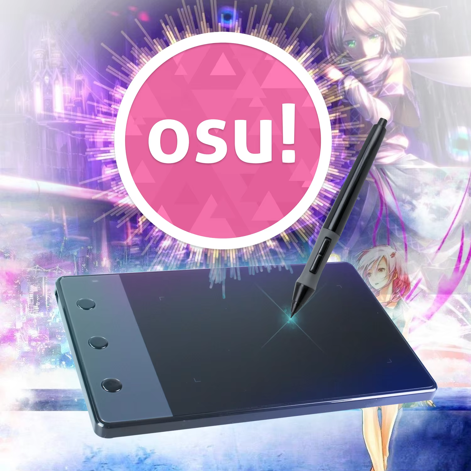 HUION H420 Mini Graphics Tablet with 3 Custom Keys