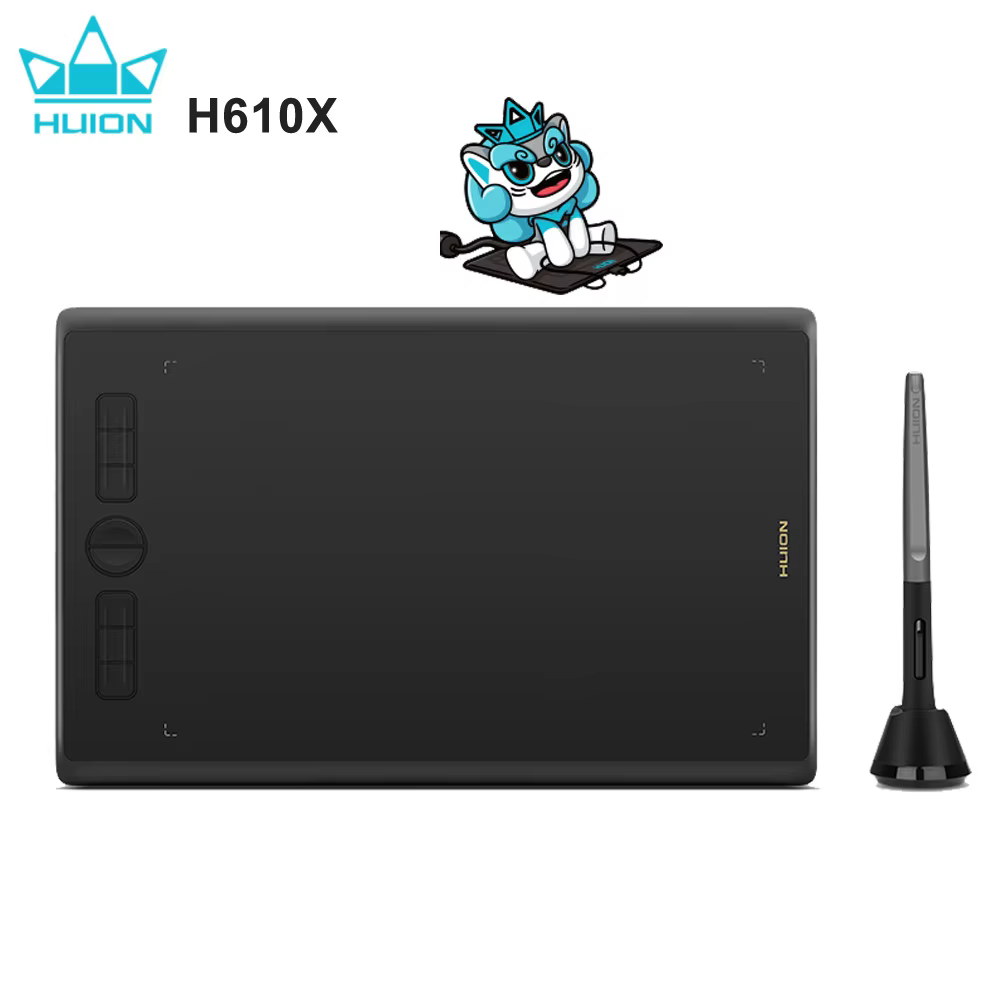 HUION Inspiroy H610X 10x6.25in Graphic Drawing Tablet