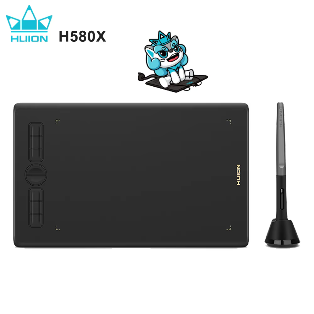 HUION H580X INSPIROY 8x5in Graphics Drawing Tablet