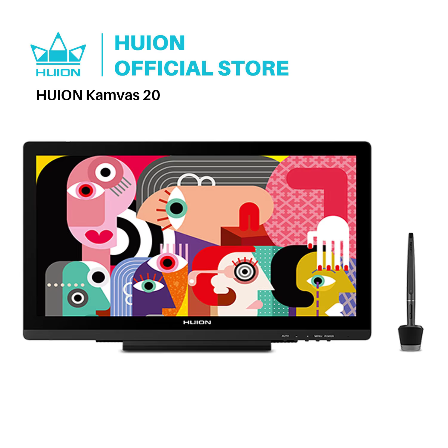 HUION Kamvas 20 19.5-Inch Graphics Tablet Monitor