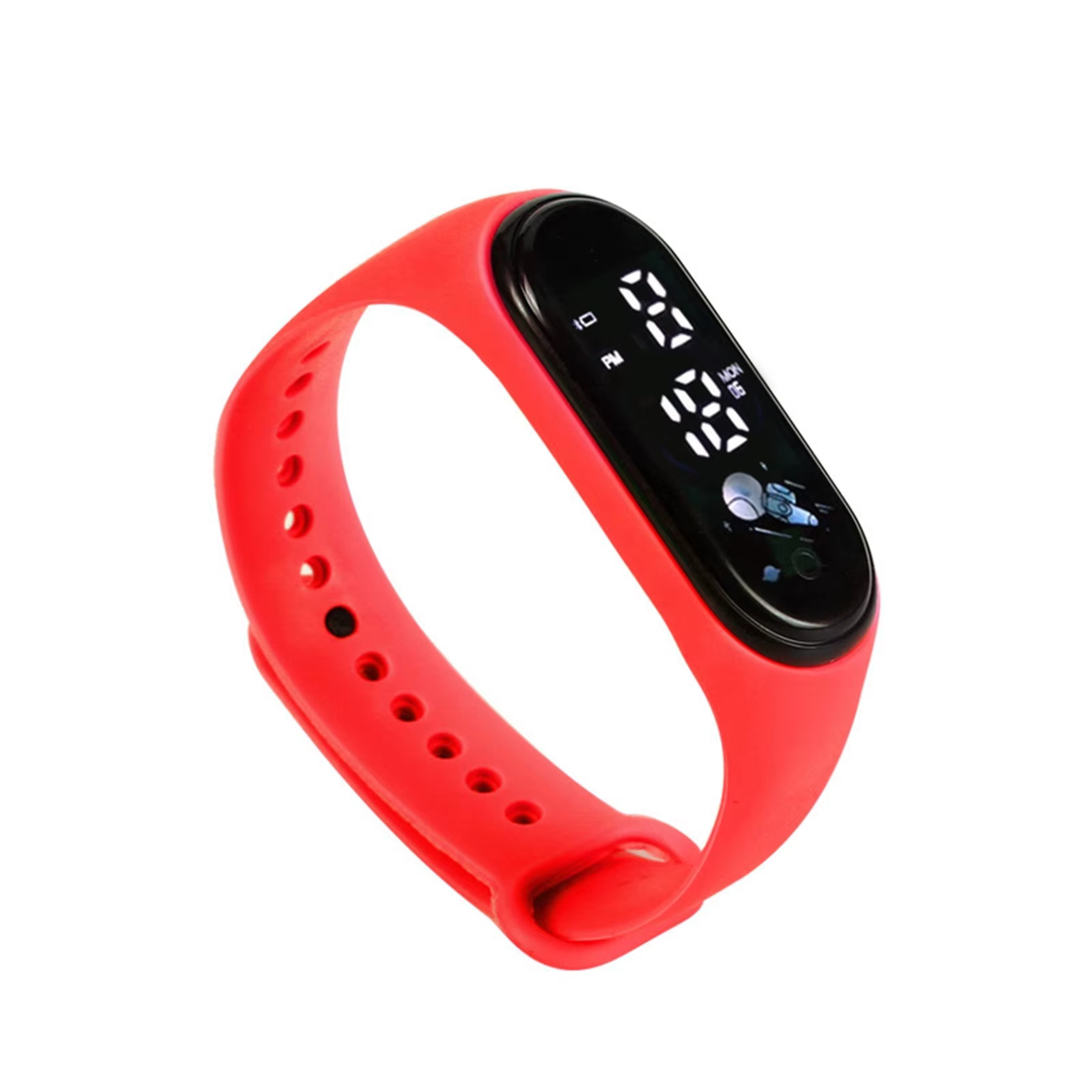 Kawaii Kids Digital Sports Watch with Adjustable Silicone Band product image
