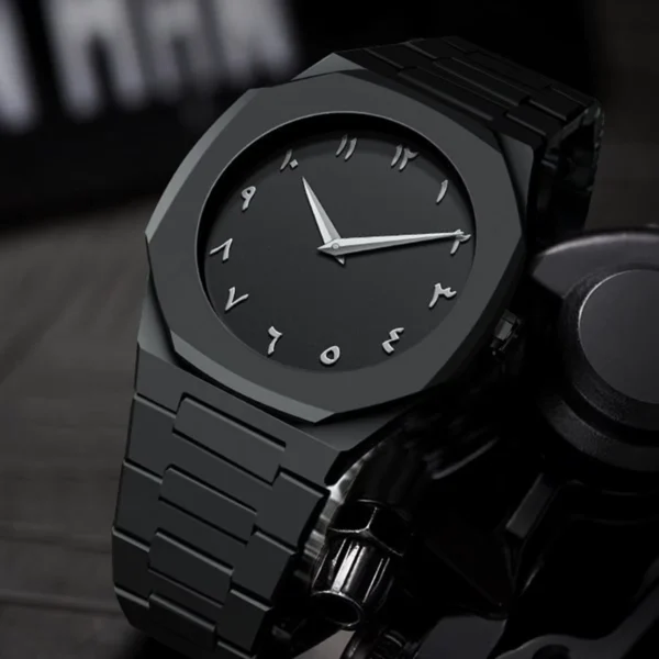TOMI Classic Men Quartz Watch with Plastic Band
