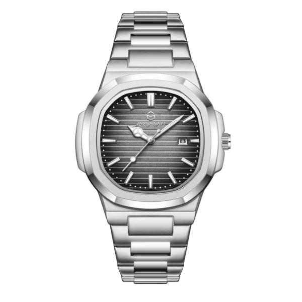PENGAGAR Military Waterproof Stainless Steel Men Watch