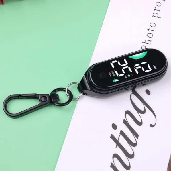 Portable LED Electronic Hanging Digital Pocket Watch