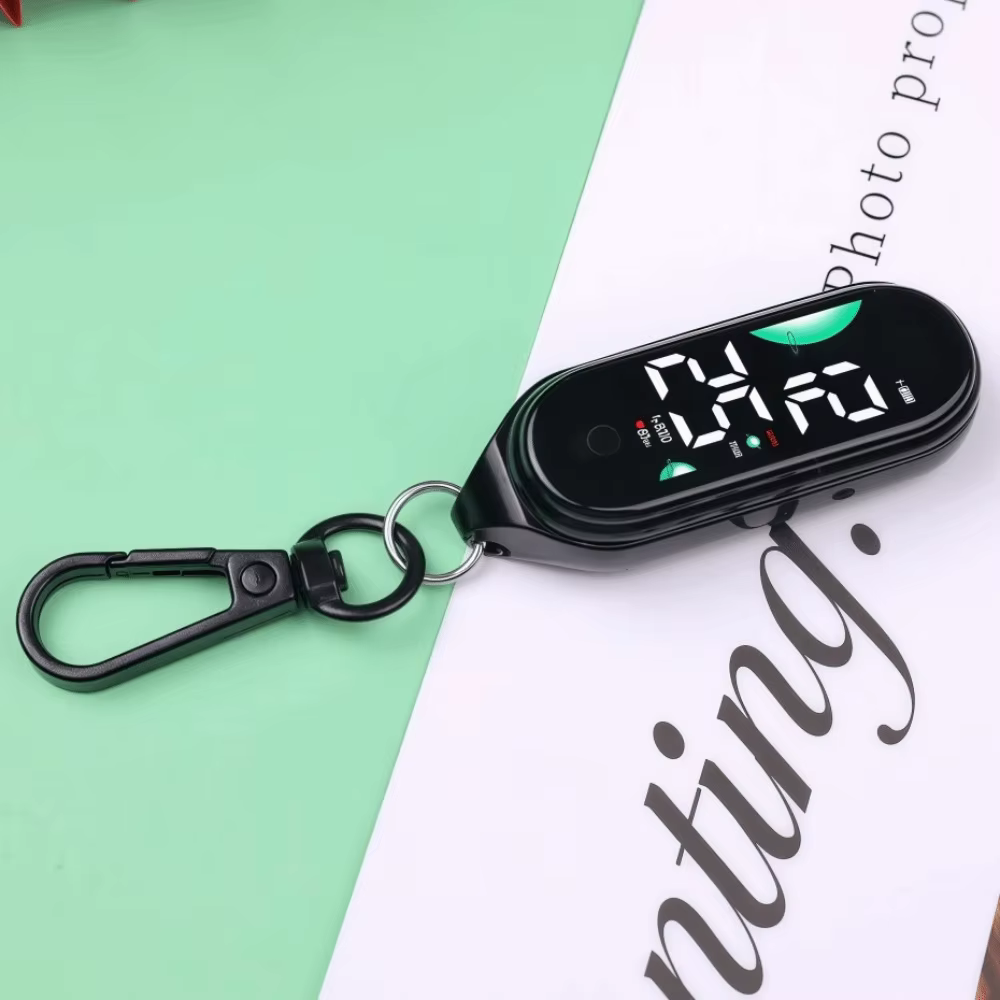 Portable LED Electronic Hanging Digital Pocket Watch product image