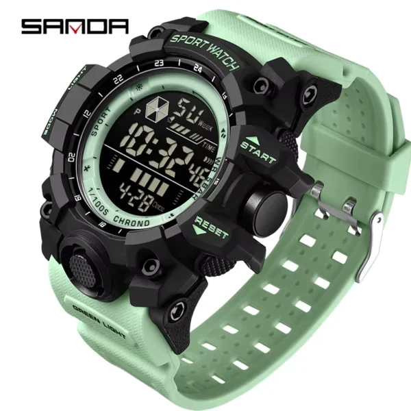 SANDA Men’s Waterproof Outdoor Sports Digital Watch