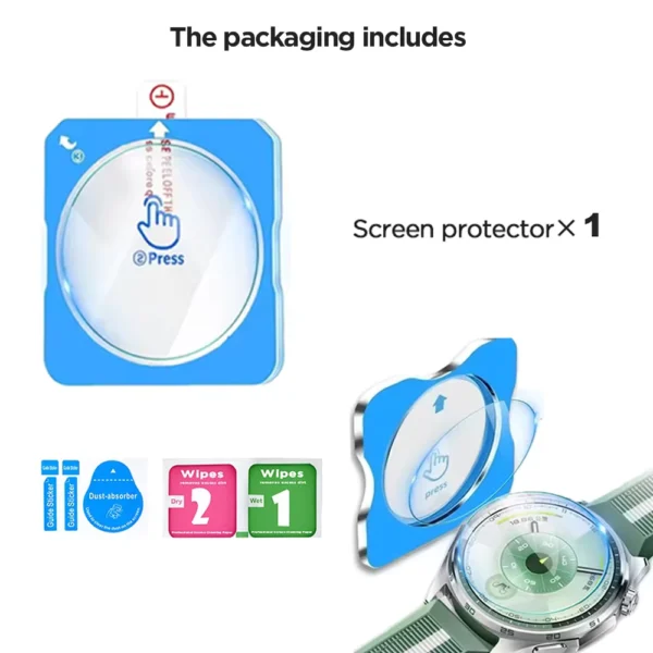 Tempered Glass Screen Protector for Huawei Watch GT 6/7 41mm & 46mm