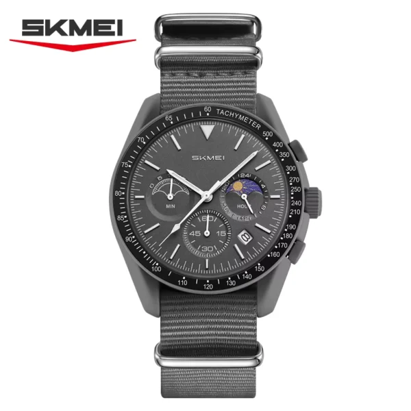 SKMEI 9392 Quartz Chronograph Sport Watch with Nylon Strap