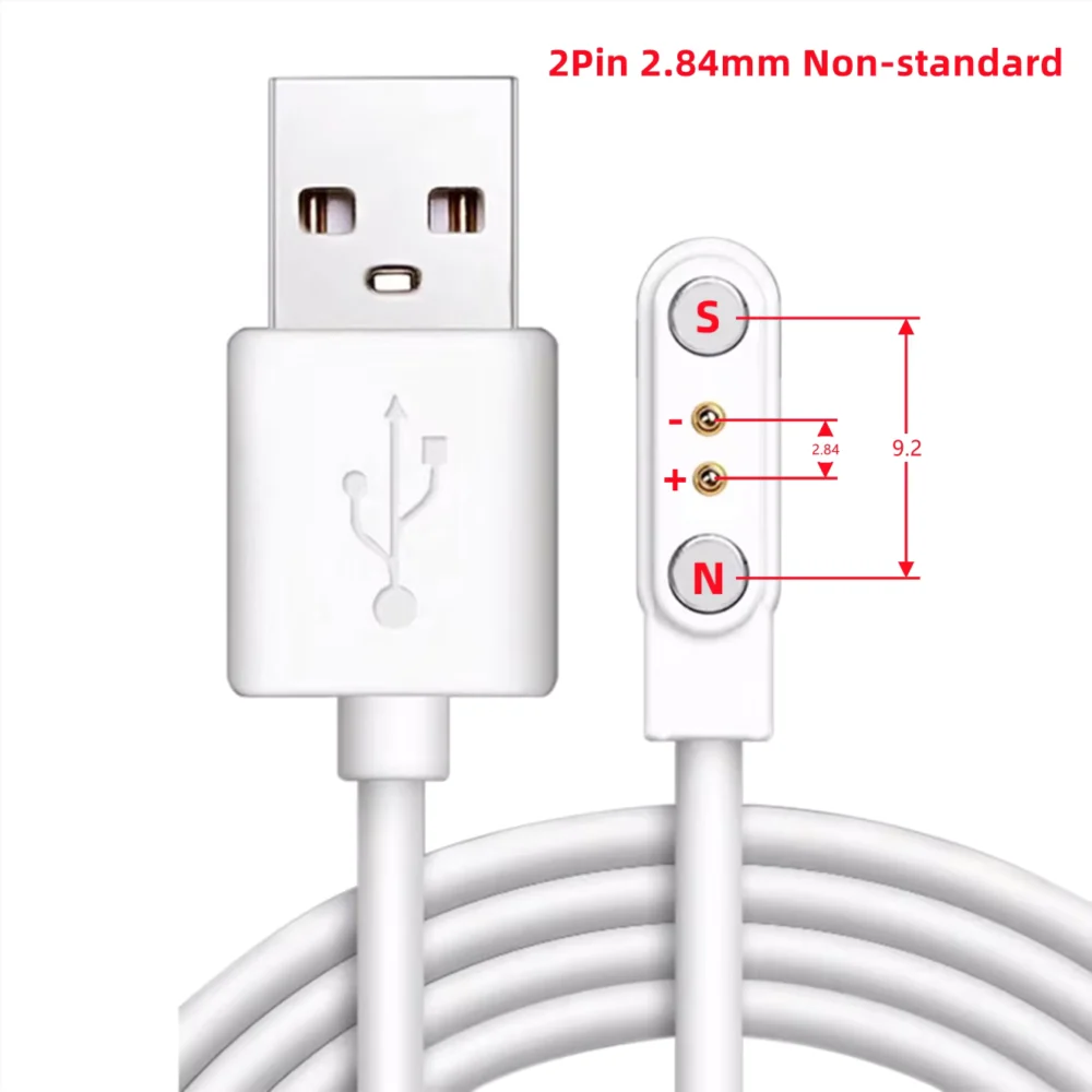 Magnetic USB Charger Cable for Smart Devices 2pin 4pin