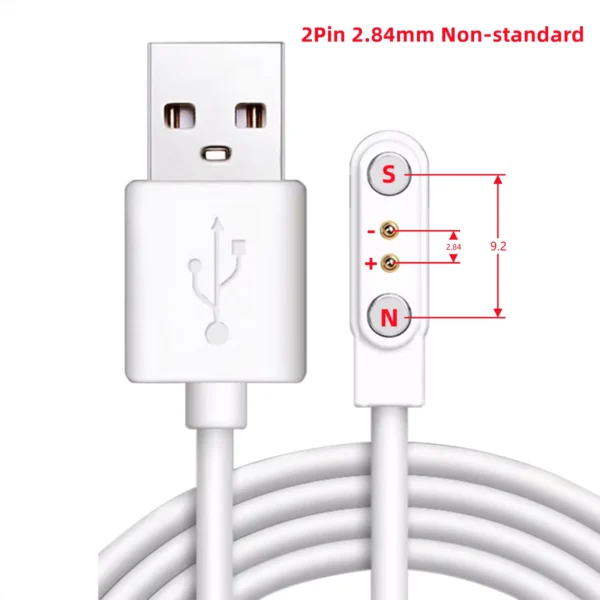 Magnetic USB Charger Cable for Smart Devices 2pin 4pin