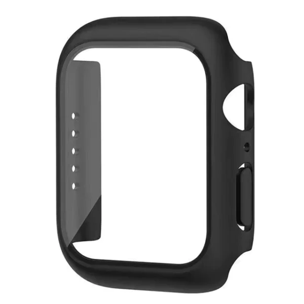 Tempered Glass & PC Bumper Case for Apple Watch Series 1-10